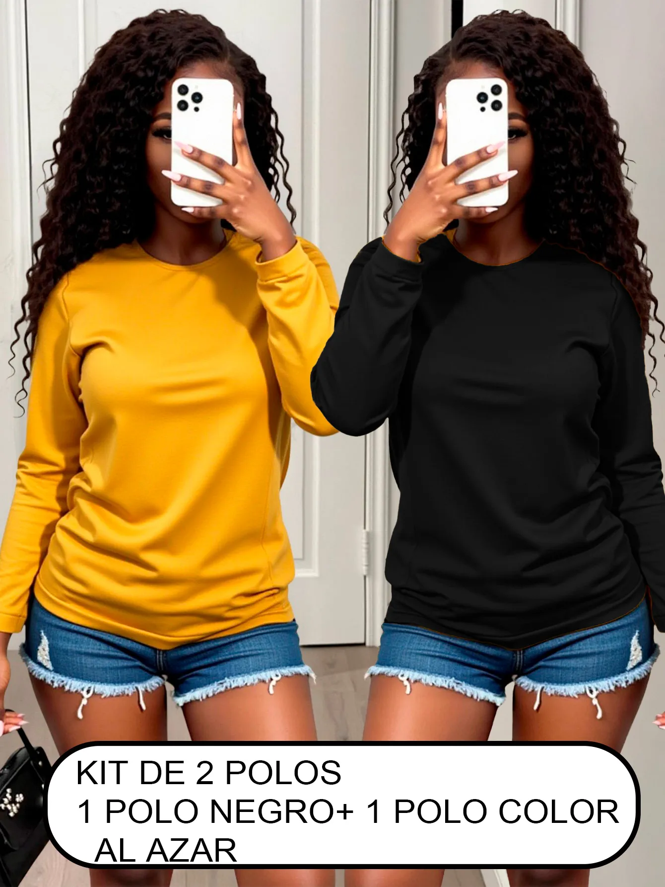 POLO - 12 NUEVOS COLORES 2 PIEZAS 3239